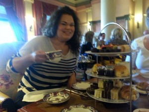 High Tea on the Fairmont Express